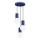 Chandelier on a string HALO 3xG9/8W/230V d. 25 cm blue