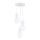 Chandelier on a string HALO 3xG9/8W/230V d. 25 cm white