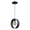 Chandelier on a string HAPPY 1xE27/60W/230V black
