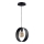 Chandelier on a string HAPPY 1xE27/60W/230V black