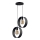 Chandelier on a string HAPPY 2xE27/60W/230V black