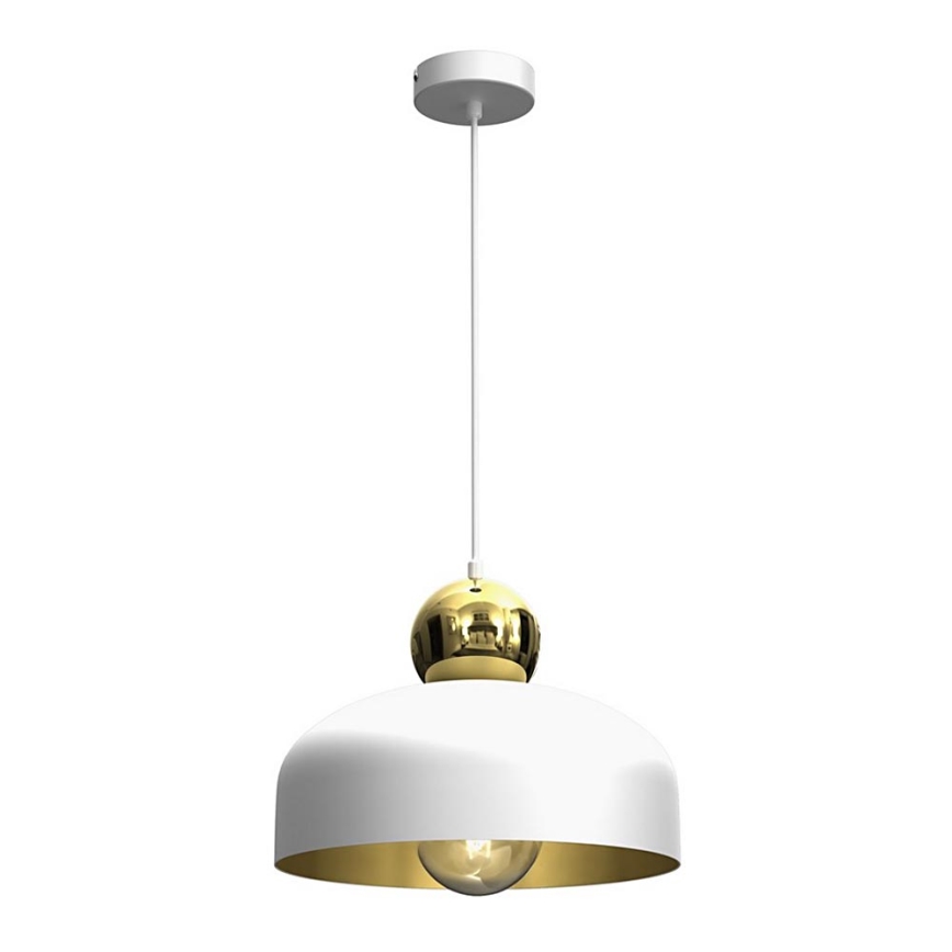 Chandelier on a string HARALD 1xE27/60W/230V white