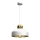 Chandelier on a string HARALD 1xE27/60W/230V white