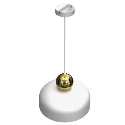 Chandelier on a string HARALD 1xE27/60W/230V white