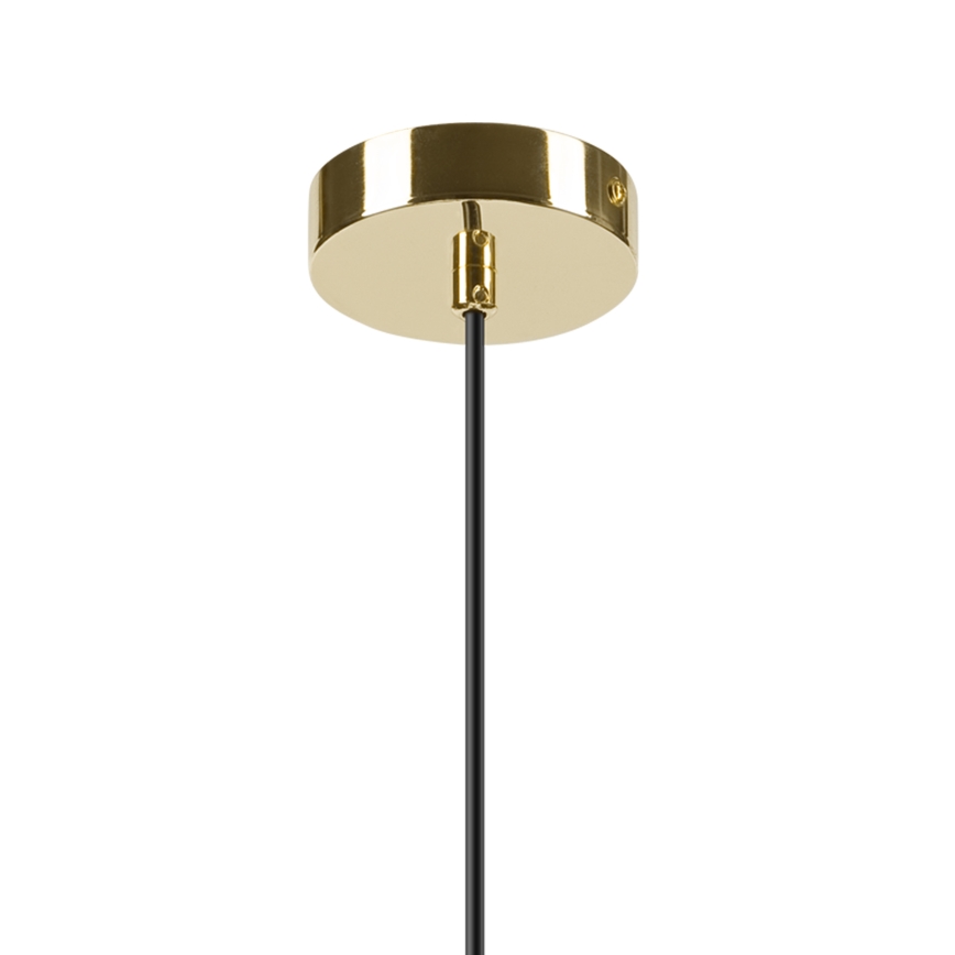 Chandelier on a string HARMA 1xE27/15W/230V d. 25 cm white/gold