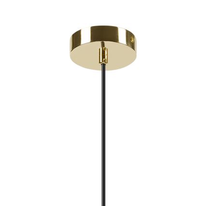 Chandelier on a string HARMA 1xE27/15W/230V d. 30 cm white/gold