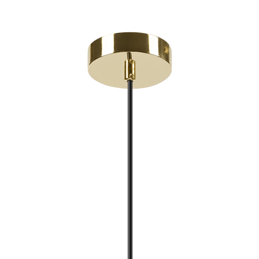 Chandelier on a string HARMA 1xE27/15W/230V d. 30 cm white/gold