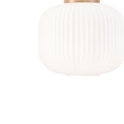 Chandelier on a string HARMONY 1xE27/15W/230V d. 20 cm white/oak