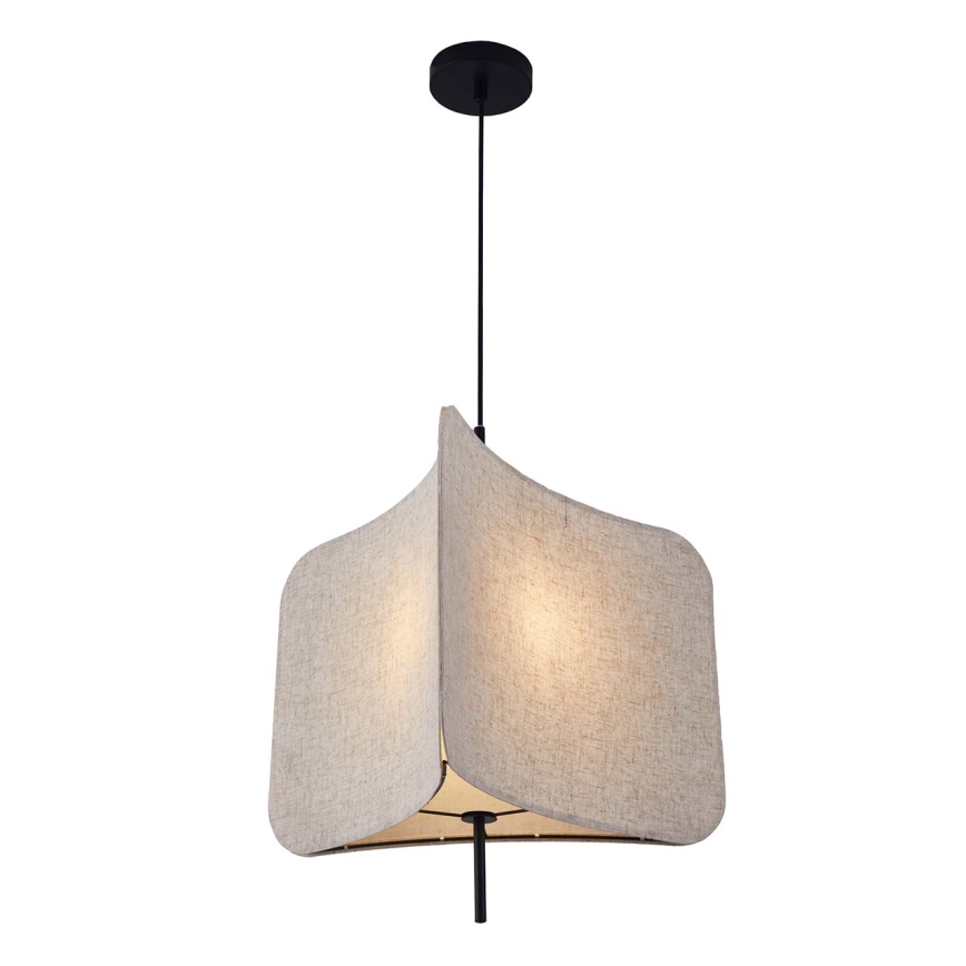Chandelier on a string HAVANA 1xE27/20W/230V d. 50 cm beige