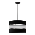 Chandelier on a string HELEN 1xE27/15W/230V black