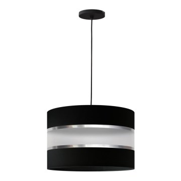 Chandelier on a string HELEN 1xE27/15W/230V black