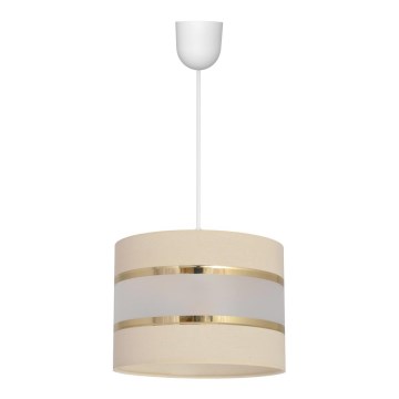 Chandelier on a string HELEN 1xE27/15W/230V creamy