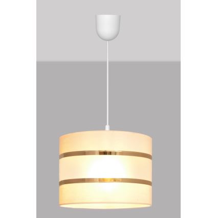 Chandelier on a string HELEN 1xE27/15W/230V creamy