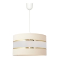 Chandelier on a string HELEN 1xE27/15W/230V creamy