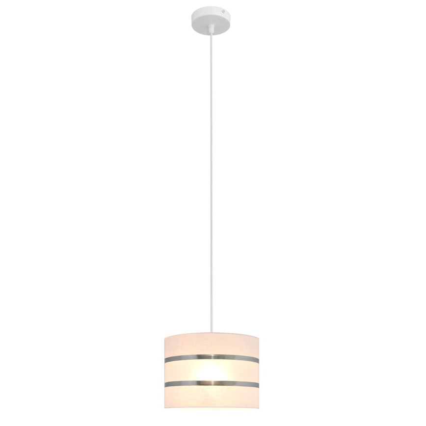 Chandelier on a string HELEN 1xE27/15W/230V d. 20 cm white