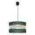 Chandelier on a string HELEN 1xE27/15W/230V d. 35 cm green/gold