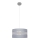 Chandelier on a string HELEN 1xE27/15W/230V d. 35 cm grey/silver
