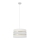 Chandelier on a string HELEN 1xE27/15W/230V d. 35 cm white/golden