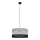 Chandelier on a string HELEN 1xE27/15W/230V d. 40 cm black/grey/golden