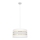 Chandelier on a string HELEN 1xE27/15W/230V d. 40 cm white/golden