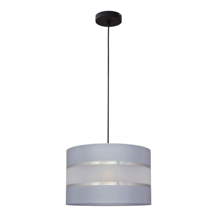 Chandelier on a string HELEN 1xE27/15W/230V grey/black