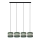 Chandelier on a string HELEN 4xE27/15W/230V green/gold