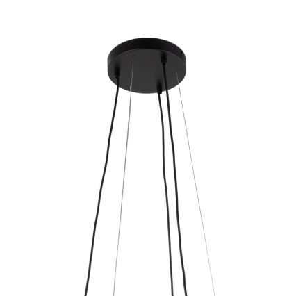 Chandelier on a string HELIX 4xE27/15W/230V