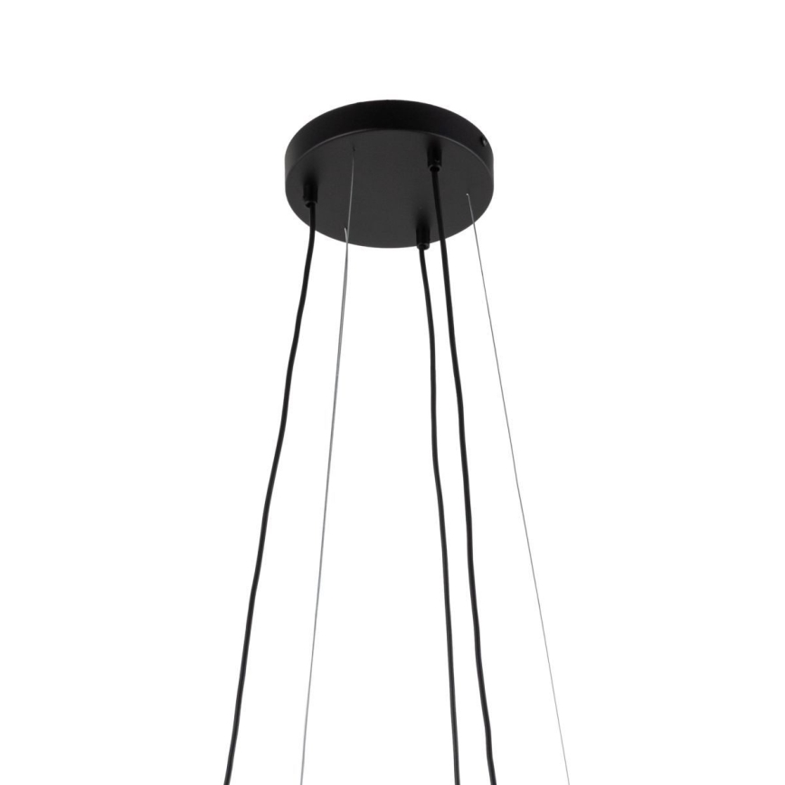 Chandelier on a string HELIX 4xE27/15W/230V