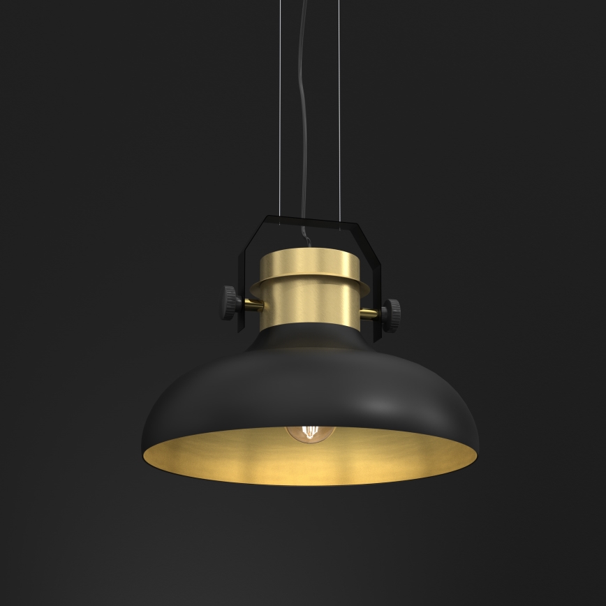 Chandelier on a string HELSING 1xE27/60W/230V golden