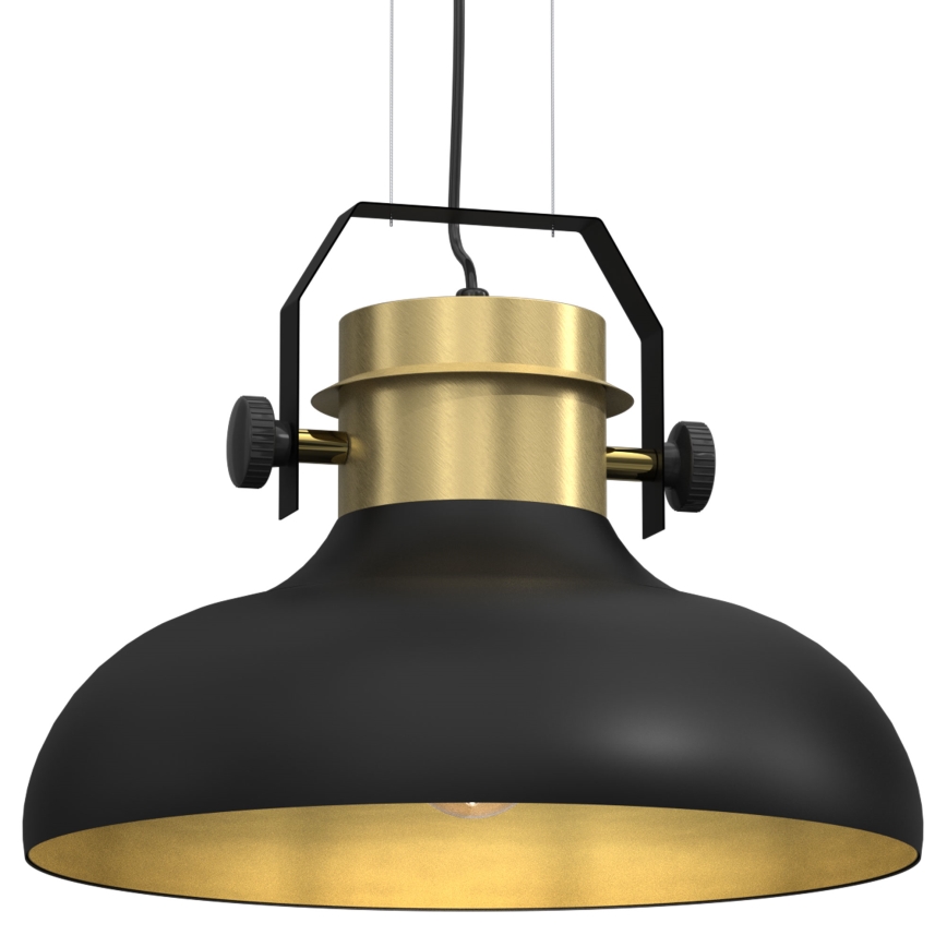 Chandelier on a string HELSING 1xE27/60W/230V golden