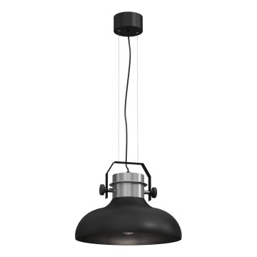Chandelier on a string HELSING 1xE27/60W/230V matte chrome