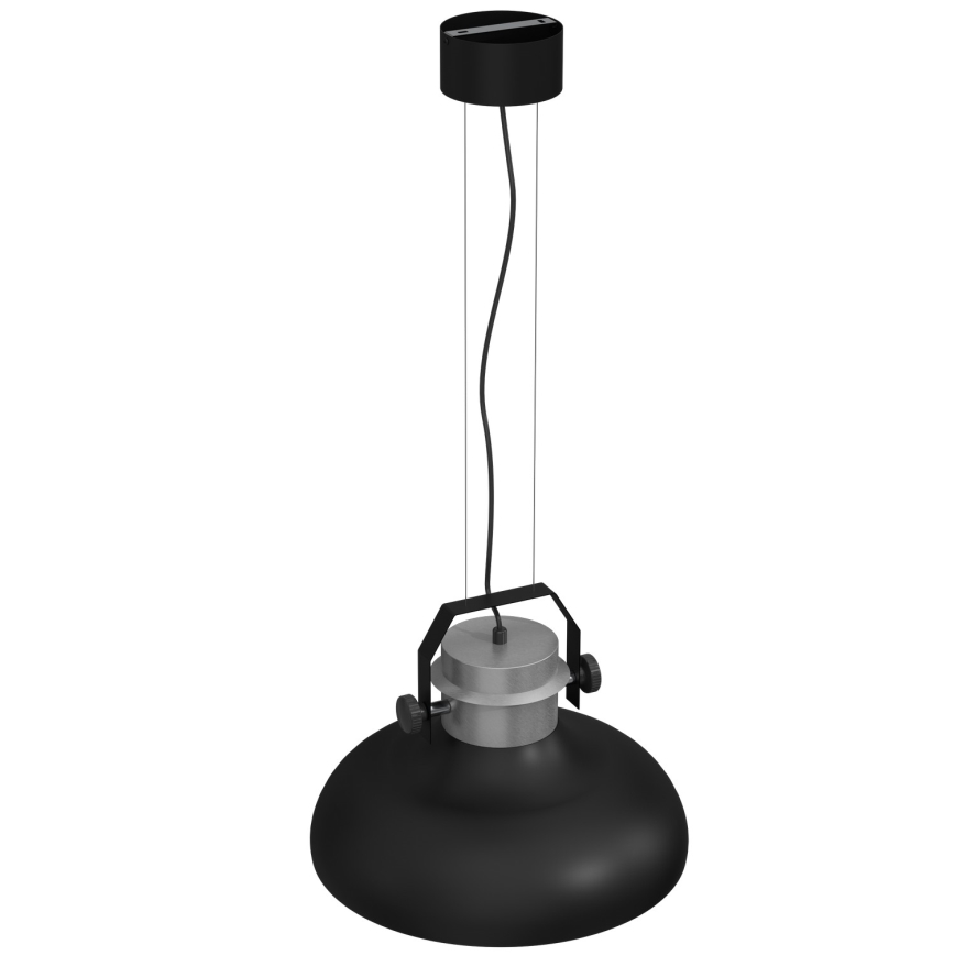Chandelier on a string HELSING 1xE27/60W/230V matte chrome