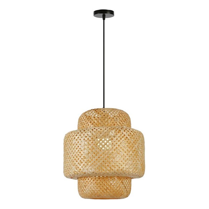 Chandelier on a string HILO 1xE27/40W/230V d. 38 cm bamboo