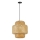 Chandelier on a string HILO 1xE27/40W/230V d. 38 cm bamboo