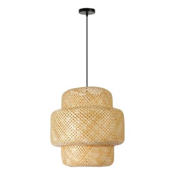 Chandelier on a string HILO 1xE27/40W/230V d. 47 cm bamboo