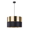 Chandelier on a string HILTON 1xE27/25W/230V brass/black