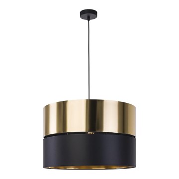 Chandelier on a string HILTON 1xE27/25W/230V brass/black