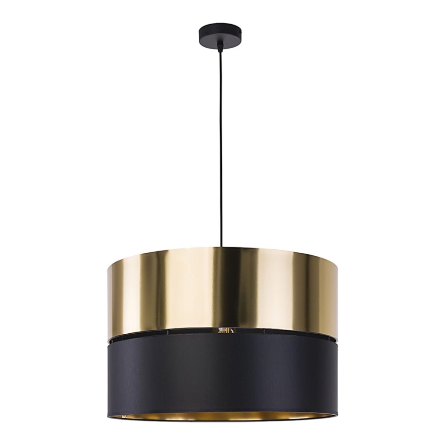 Chandelier on a string HILTON 1xE27/25W/230V brass/black