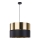 Chandelier on a string HILTON 1xE27/25W/230V brass/black