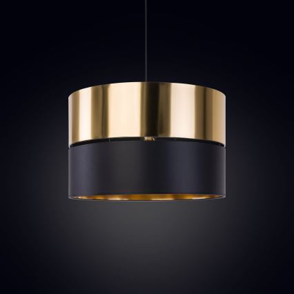 Chandelier on a string HILTON 1xE27/25W/230V brass/black