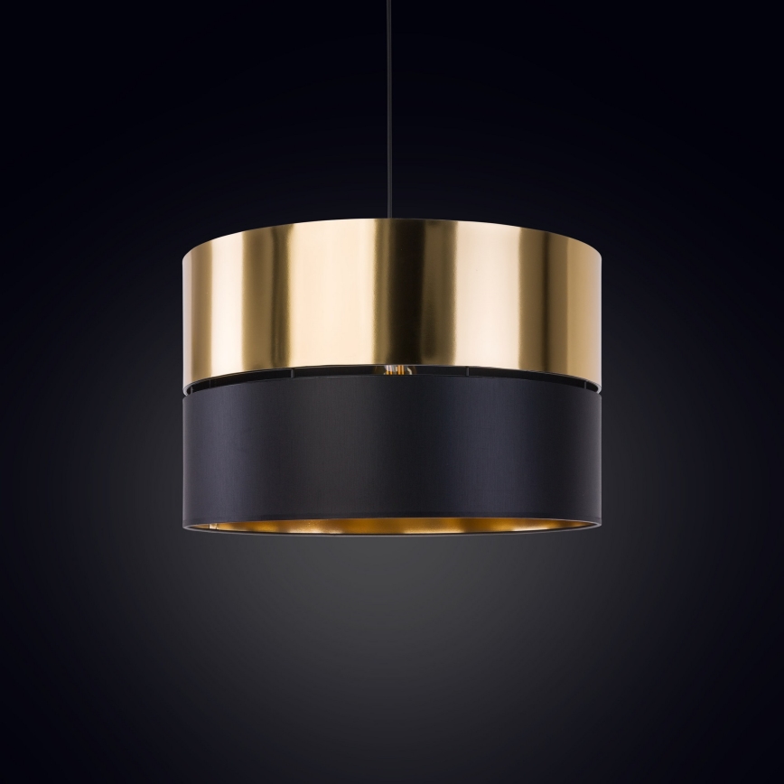Chandelier on a string HILTON 1xE27/25W/230V brass/black