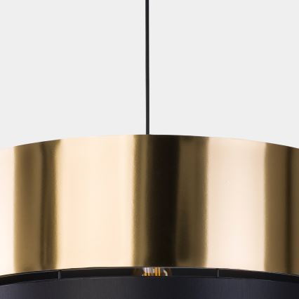 Chandelier on a string HILTON 1xE27/25W/230V brass/black