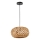 Chandelier on a string HOSHI 1xE27/20W/230V d. 38 cm hemp