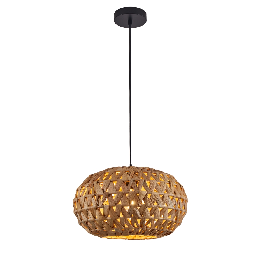 Chandelier on a string HOSHI 1xE27/20W/230V d. 38 cm hemp