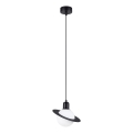 Chandelier on a string HYPERION 1xG9/8W/230V black