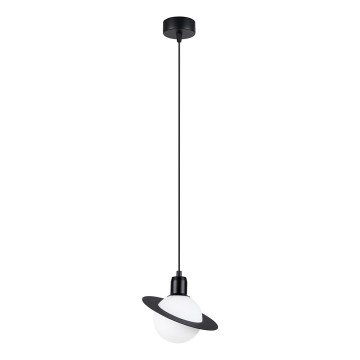 Chandelier on a string HYPERION 1xG9/8W/230V black