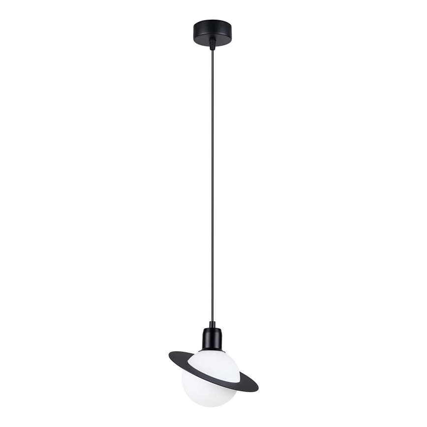 Chandelier on a string HYPERION 1xG9/8W/230V black