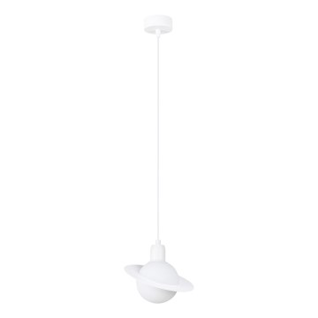 Chandelier on a string HYPERION 1xG9/8W/230V white