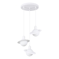 Chandelier on a string HYPERION 3xG9/8W/230V white