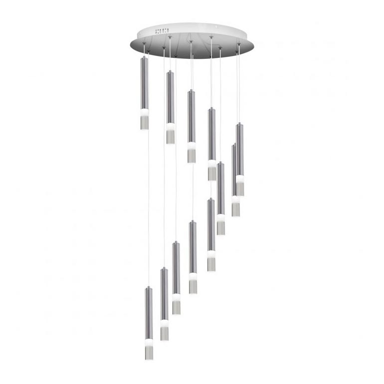 Chandelier on a string ICE 12xLED/1W/230V